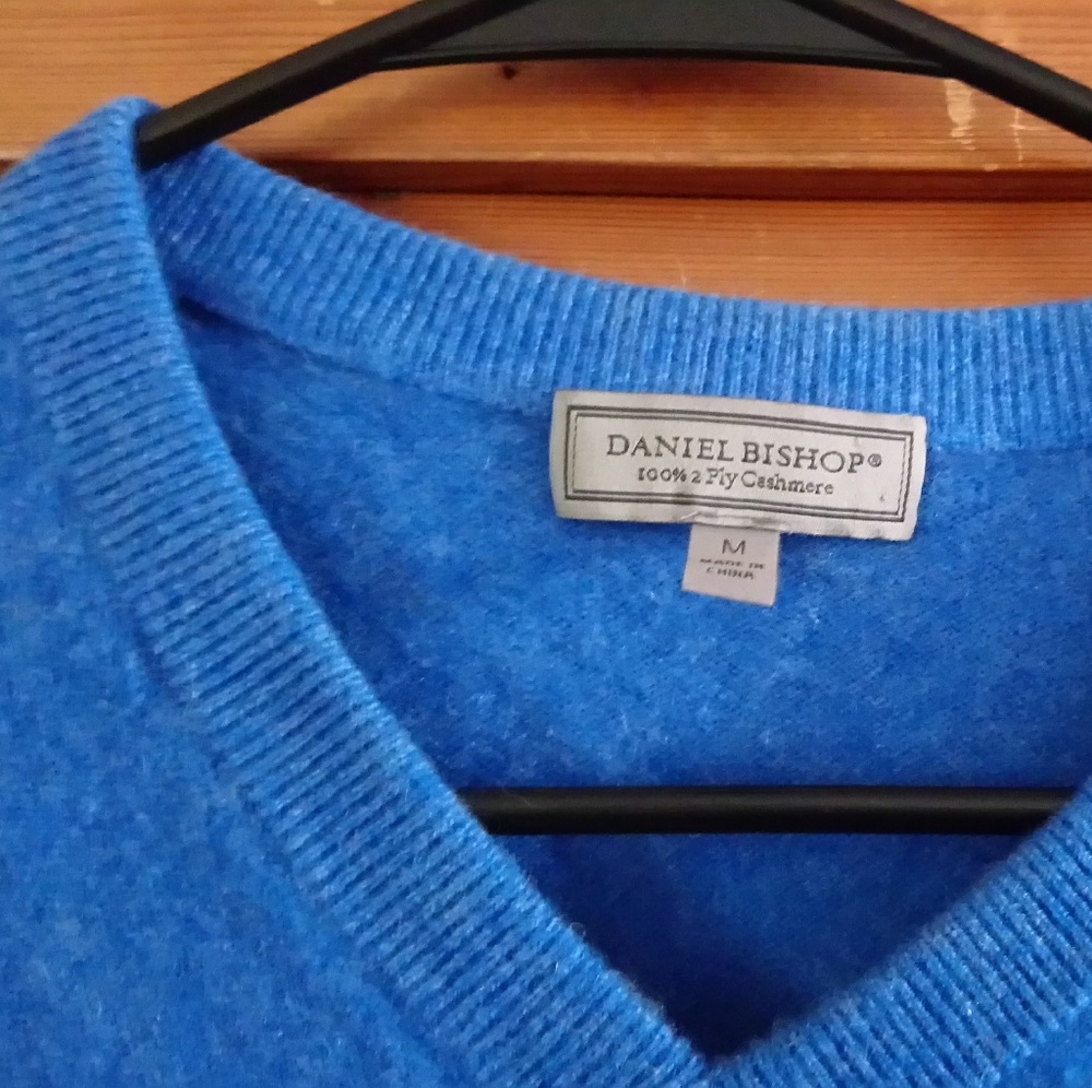 Two ply cashmere sweater